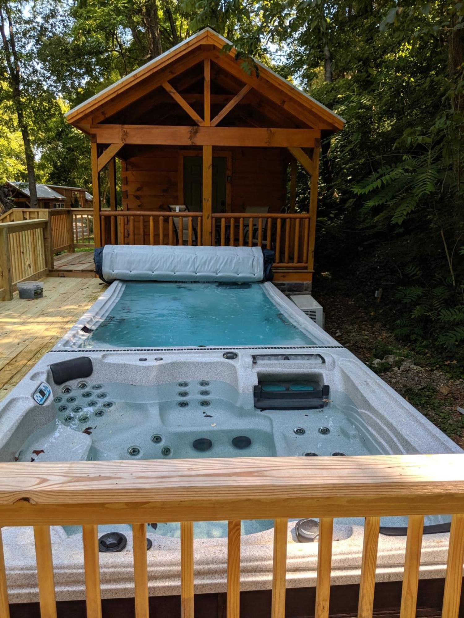 River Cabin Hot Tub & Swim Spa Near Downtown Chattanooga Zewnętrze zdjęcie