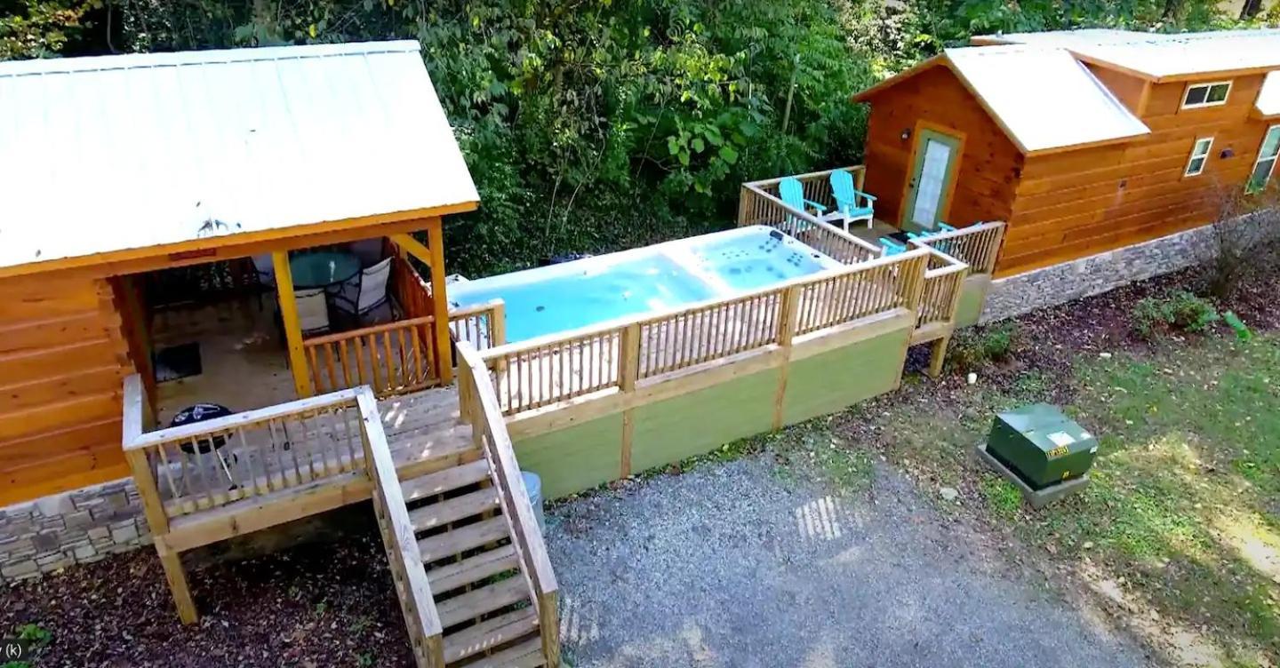 River Cabin Hot Tub & Swim Spa Near Downtown Chattanooga Zewnętrze zdjęcie